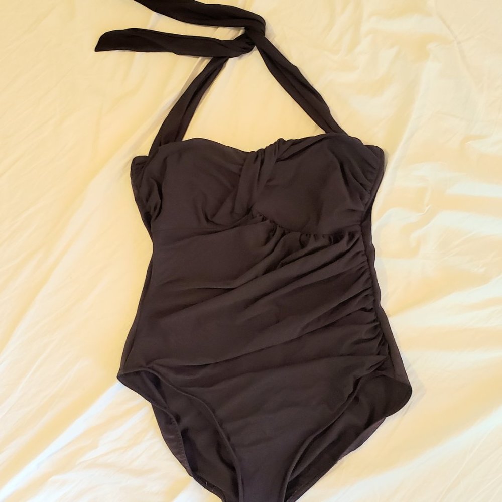 Rich Brown Size 14 Miraclesuit - Great Condition